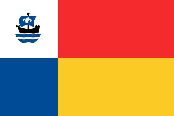 Vlag van Almere 100x150cm