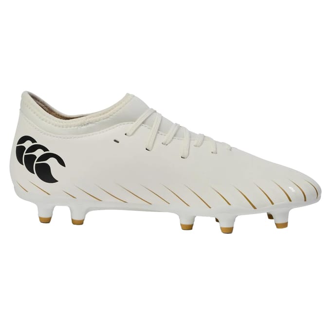 Canterbury Kinder/Kinder Speed Falcon Stevige Grond Laarzen (Wit)