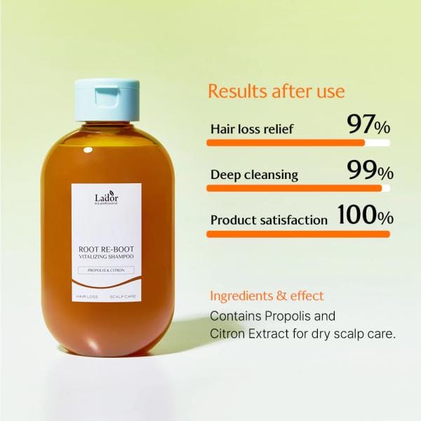 [Lador] Root Re-boot Shampoo (4 soorten) 300 ml ACTIVATING