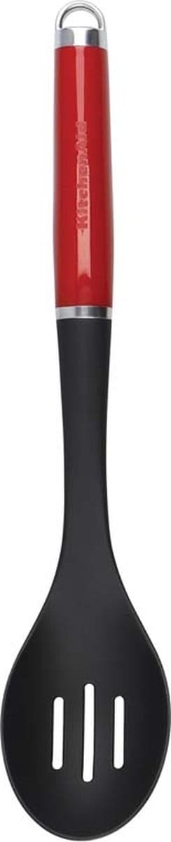 Lepel met Sleuven - Empire Red - Hittebestendig - KitchenAid