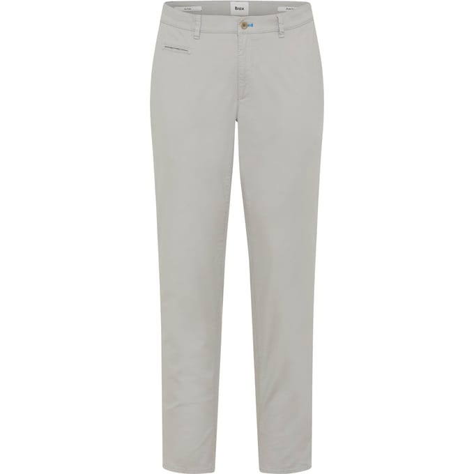 Brax Heren Chino  Style FABIO IN PLATIN, lichtgrijs, maat 32/32
