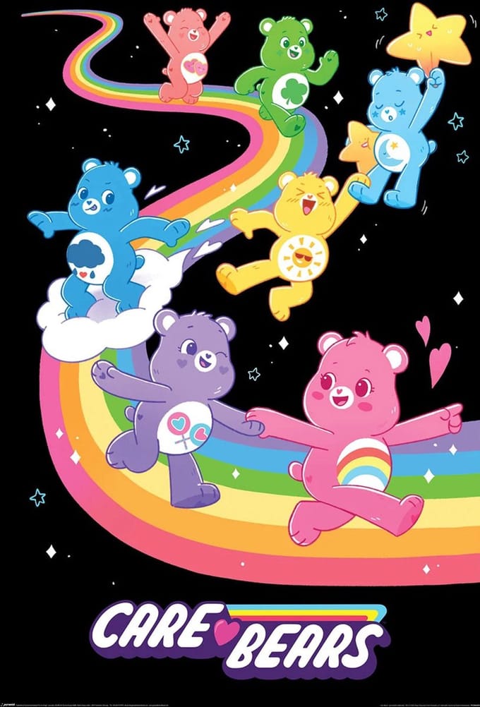 Poster Care Bears - We Love Rainbows 61x91,5cm