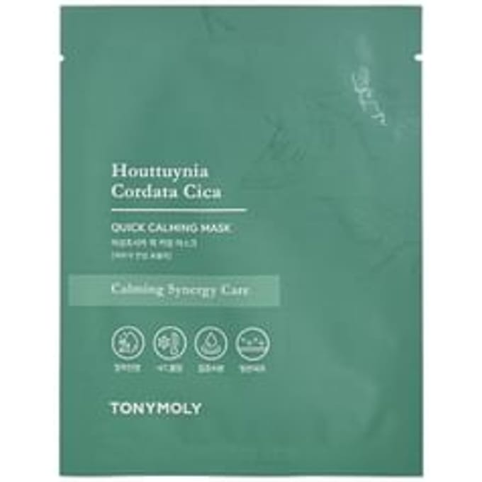 TONYMOLY - Houttuynia Cordata Cica Quick Calming Mask 20ml x 1 sheet