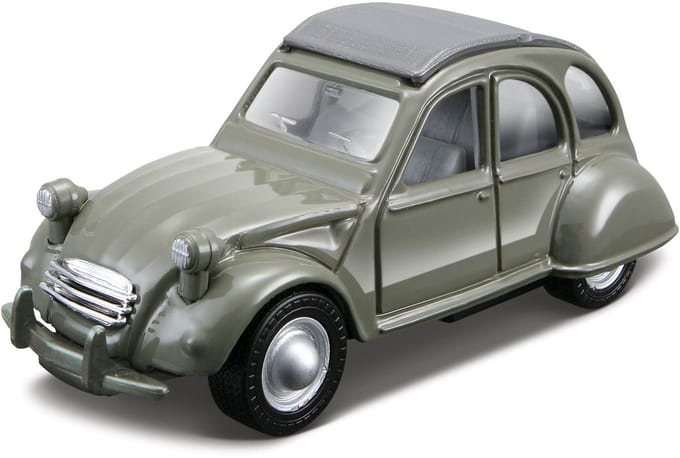 Maisto Citroën 2 Cv - Modelauto - Schaal 4,5" - Grijs