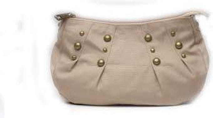 Gillian Jones clutch purse camel