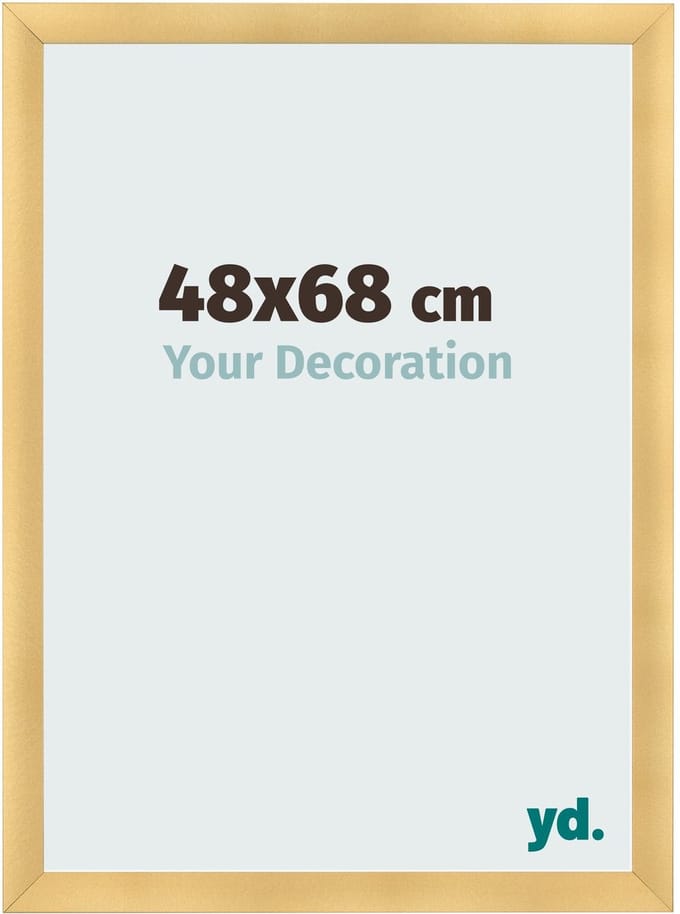 Your Decoration - Fotolijst 48x68 cm - MDF - Goud Mat - Pisa