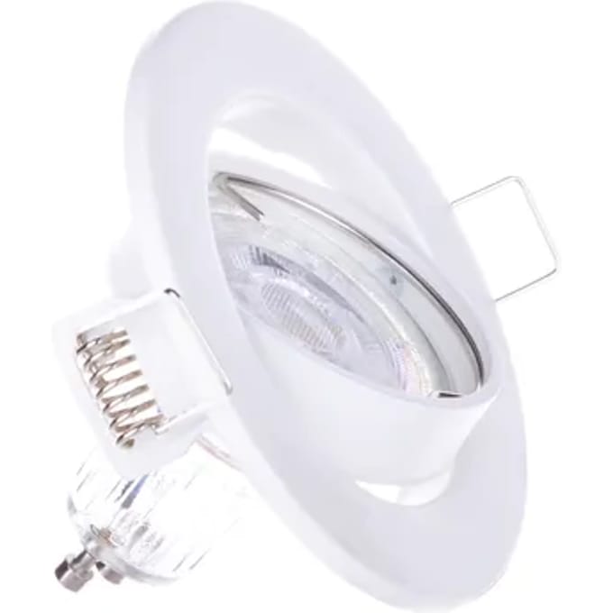 Sencys Inbouwspot Richtbaar Wit Gu10 5w