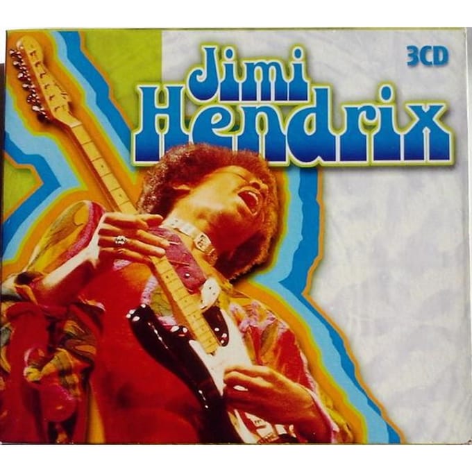 CD JIMI HENDRIX - Jimi Hendrix KBOX3149 Weton-Wesgram 2000 Japan Rock Gebruikt blue