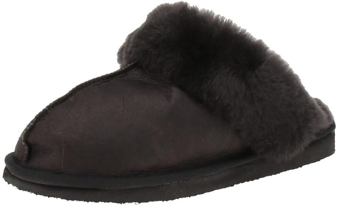 Shepherd 468 Jessica - Dames pantoffels - 610-Mat-Zwart