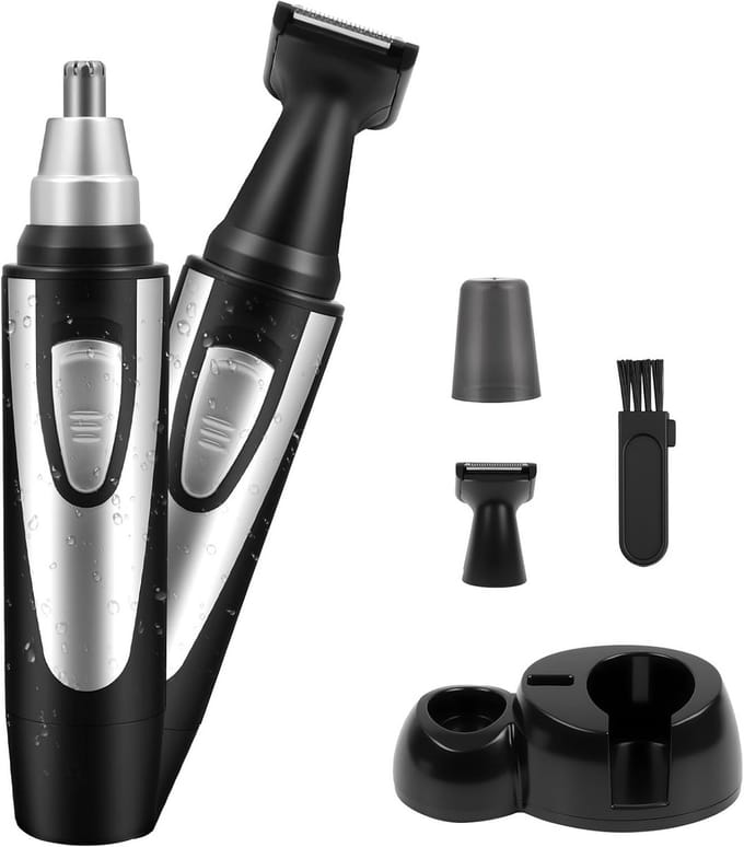 Oor en Neus Haren Trimmer met LED Indicator, Pijnloos Ontharen
