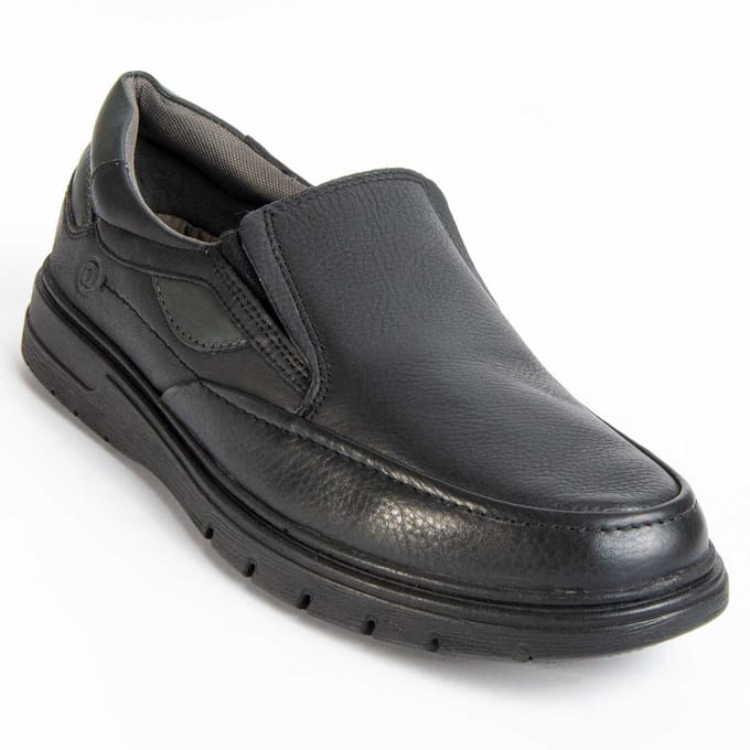 Purapiel mocassin Confore2 zwart