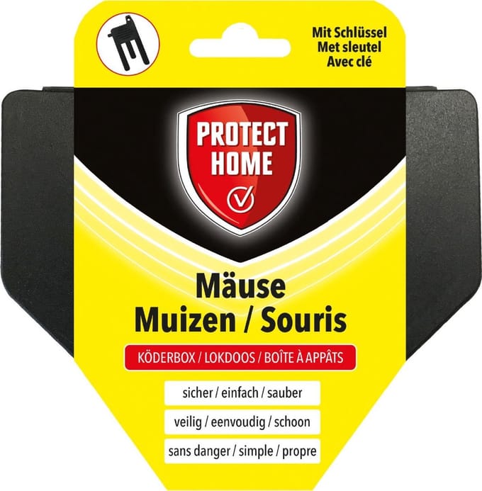 Protect Home Voerdoos Muizen Plastic - Ongediertebestrijding - 1 stuk