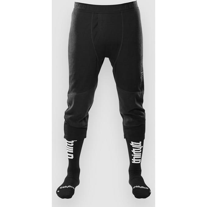 thirtytwo Ridelite Merino Knicker Thermo Broek zwart