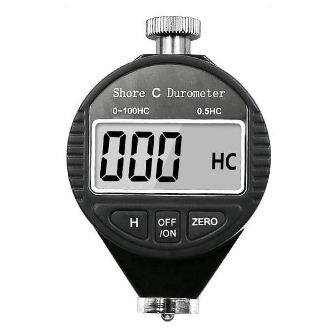 Hardheidsmeter Bandenkunststoffen Rubberhardheidstesttool Digitale Durometer LCD-schermhardheidsmeter 0-100HC