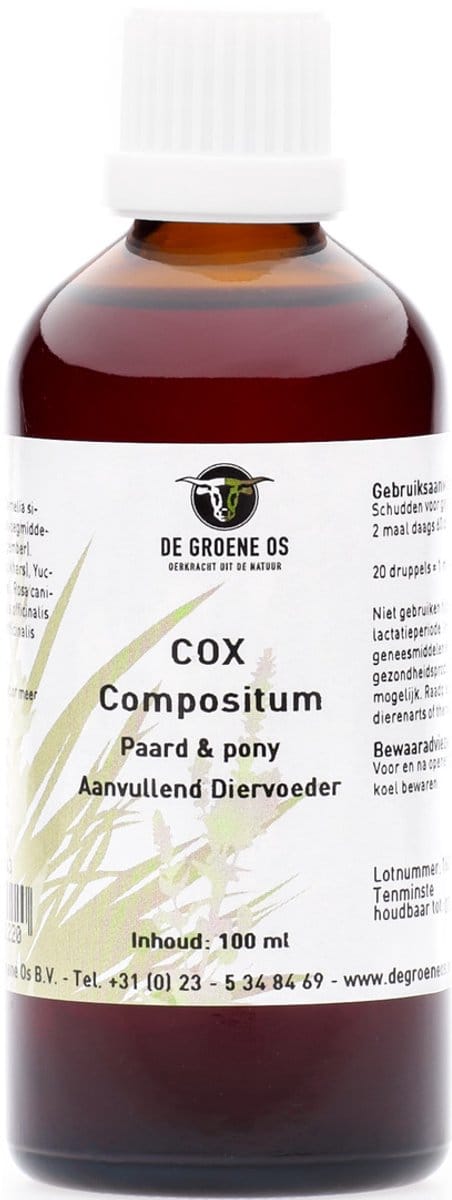 Groene Os Cox Spieren- - pezen- en gewrichtenmiddel Compositum 100 ml.