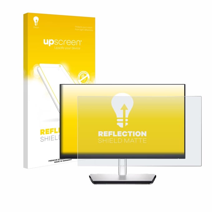 upscreen - Screenprotector voor Dell P2424HT - Folie Beschermfolie anti glare matte