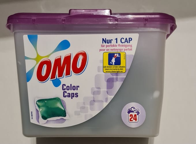 Omo wastabletten - Color Caps 24 wasbeurten