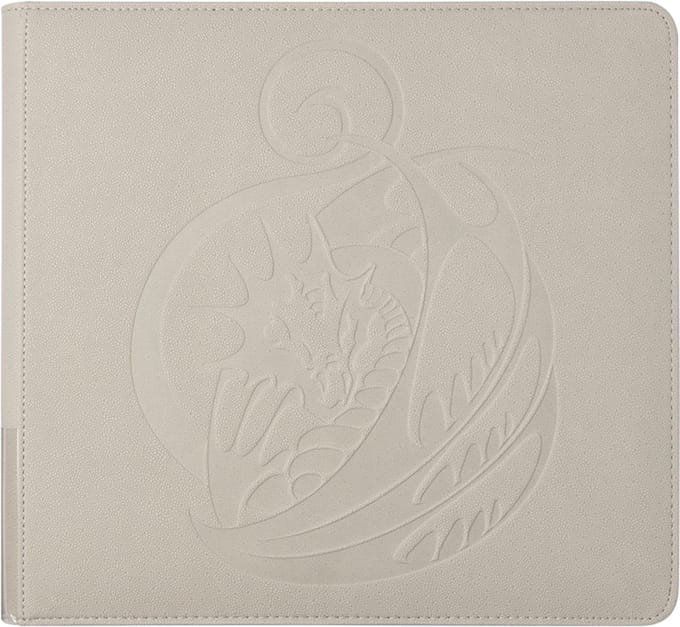 Dragon Shield - Zipster Binder 576: Ashen White