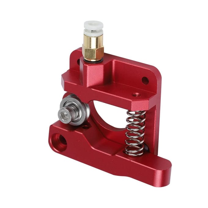 Linkerhand 1,75 mm 3D-printer Extruderblok Handigere Drukregeling voor cr-10cr-10s red