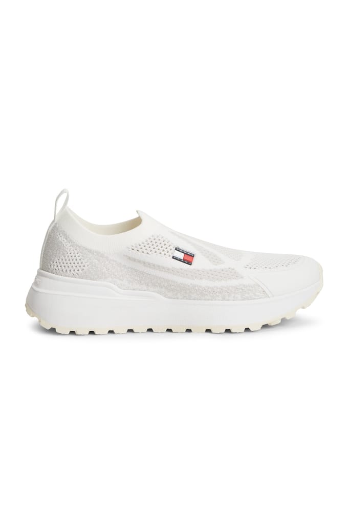 Tommy Hilfiger Tj Knit Runner Ecru Größe: 42 | Trainers Outlet | Damen | Braun