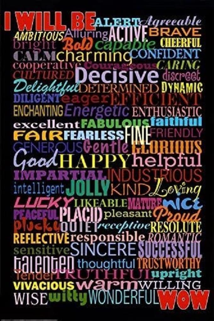 Poster I Will Be 61 x 91,5 cm