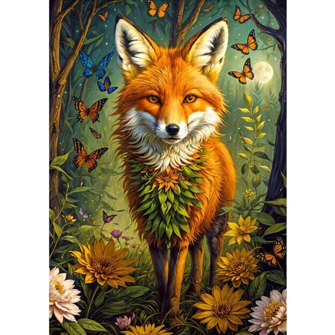 Enjoy Puzzle legpuzzel Verzauberde Vos 1000 stukjes dieren.
