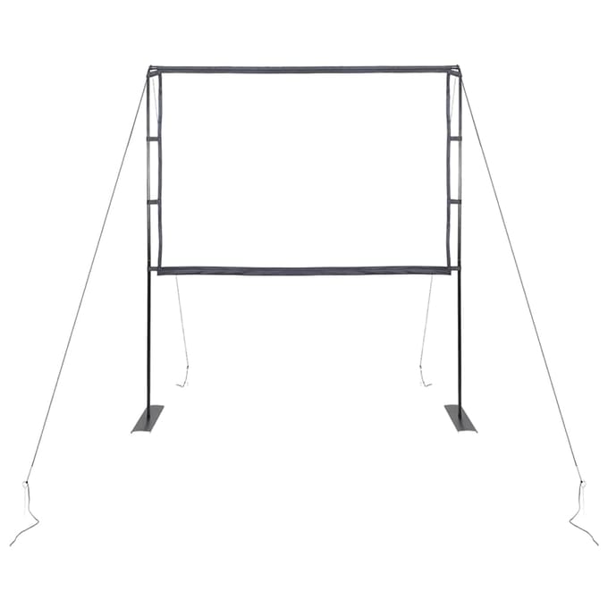 vidaXL - Projectiescherm - met - standaards - 84 - inch - 4:3