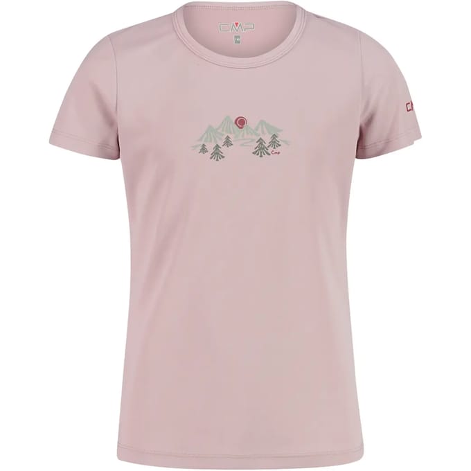 T-shirt techniek bedrukt meisje CMP