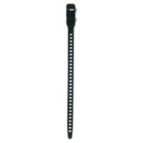 HellermannTyton 115-07270 SOFTFIX-S-TPU-BK-XK Kabelbinder 260 mm 7 mm Zwart Hersluitbaar, Zeer flexibel, Met terughaaloog 12 stuk(s)