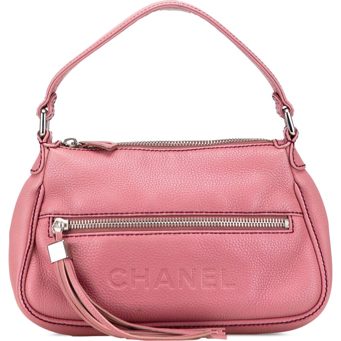 Leren Handtas Roze