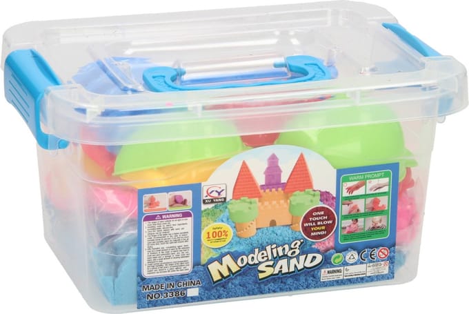 Speelzand Fruit in Opbergbox