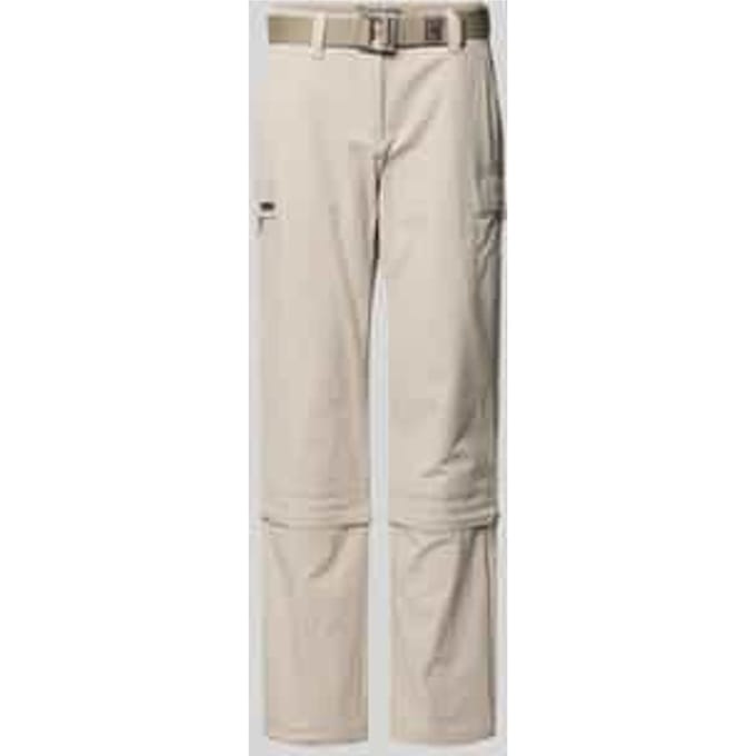straight fit wandelbroek met zip-off