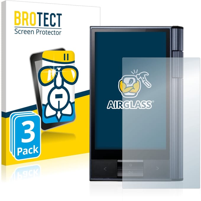 Screenprotector 3 Stuks voor Astell&Kern AK KANN Beschermglas transparant