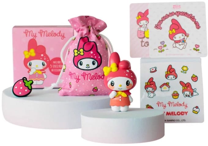 Comansi Hello Kitty and Friends Mini figure My Melody 6 cm Mini-Figuur