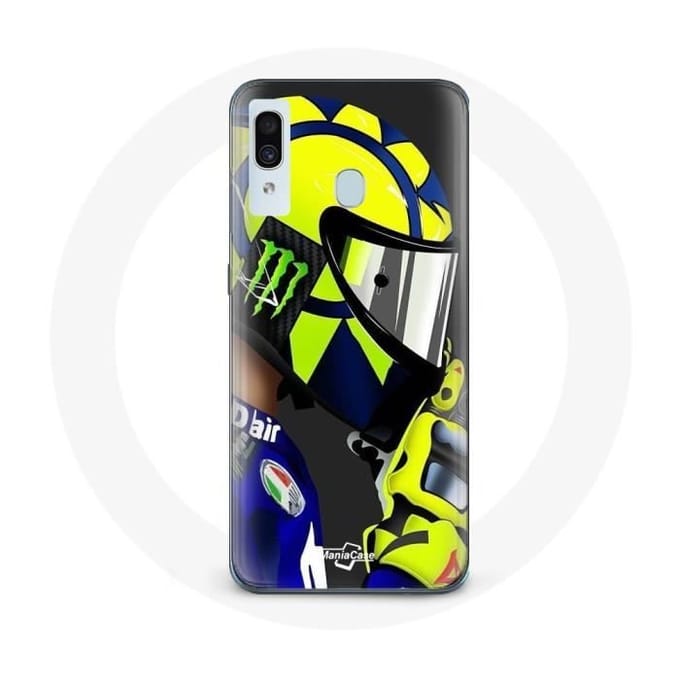 Case voor Samsung Galaxy A40 Valentino Rossi motoGP Speed ​​Driver