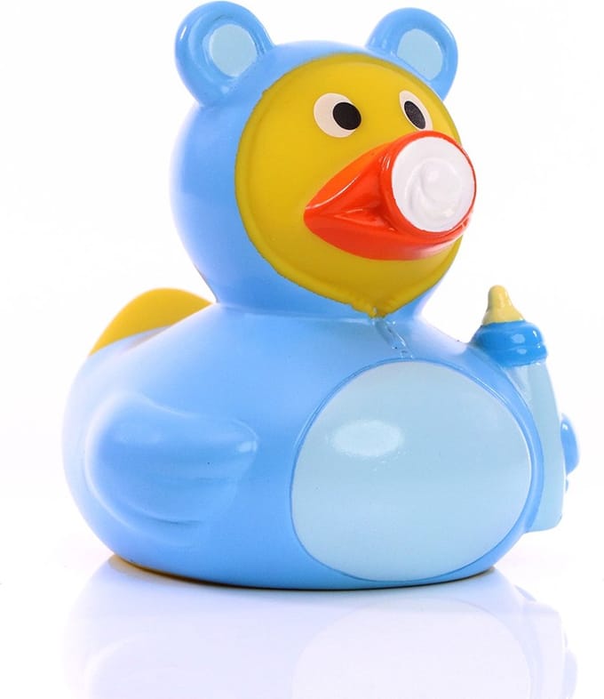 Badeendje - baby - jongen - uniek
