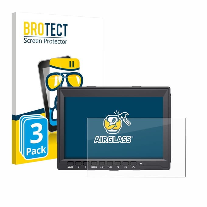 Screenprotector 3 Stuks voor Feelworld FW759 7" Beschermglas transparant