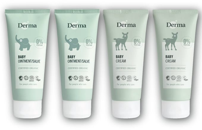 Derma Baby pakket - 2 x billenzalf + 2 x crème