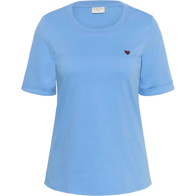 Dames-T-shirt KAFFE Curve KCArt