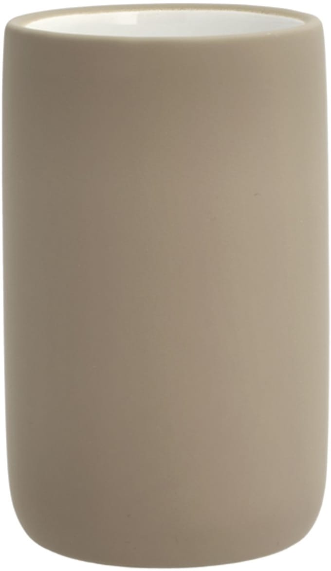 Södahl Mono Tandenborstelhouder Dia 6,5 x 11 cm Taupe