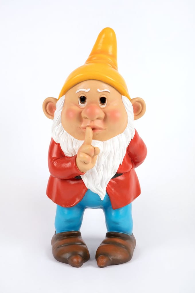 zwijgende  Kabouter