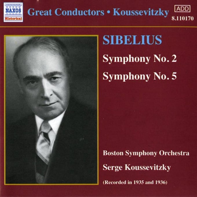 Boston Symphony Orchestra, Serge Koussevitzky - Sibelius: Symphonies Nos.2 & 5 (CD)