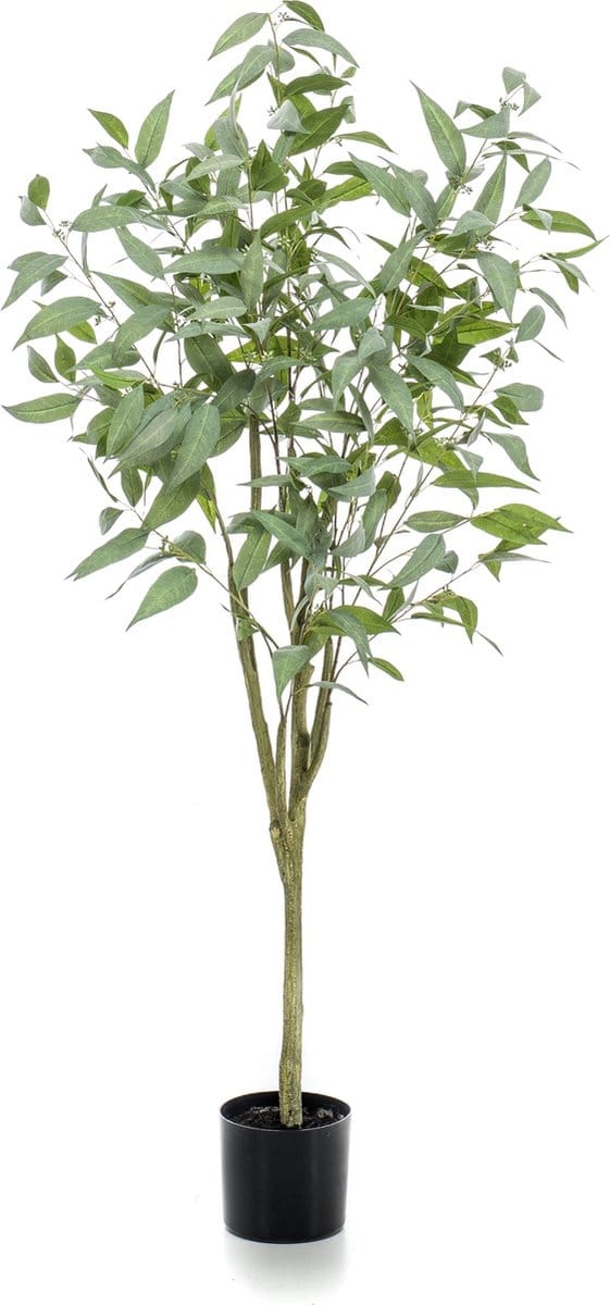 Emerald - Kunstboom Eucalyptus Globulus 150cm - Kunstplant voor binnen - Eucalyptus plant