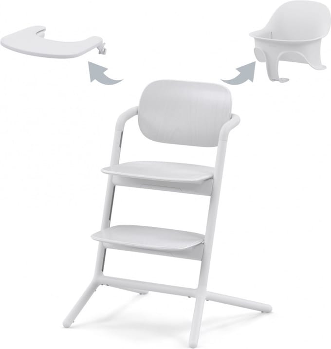 Cybex Lemo Kinderstoel 3-in-1 Set - All White