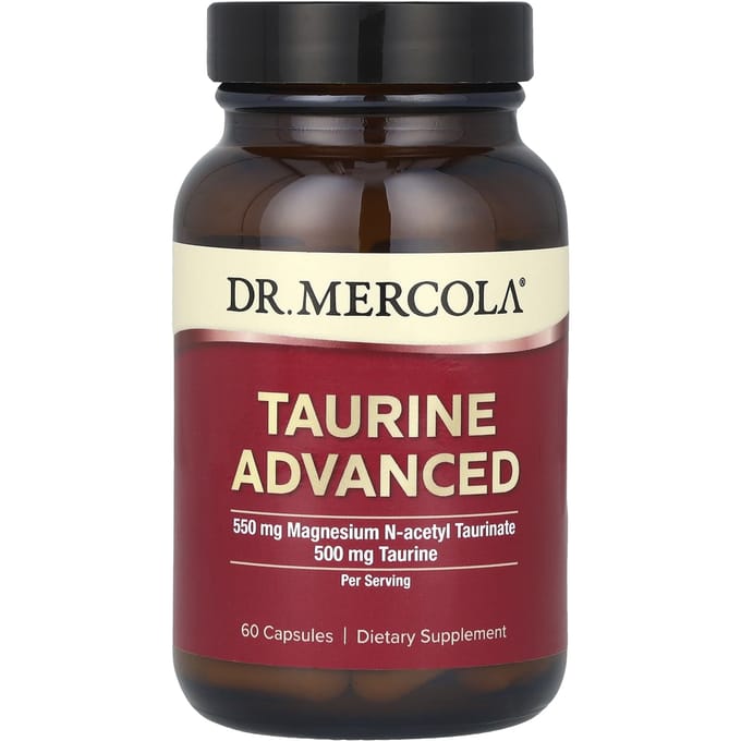 Dr. Mercola - Taurine Advanced - 500 mg - 60 capsules