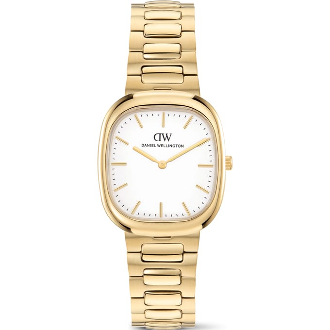 Daniel Wellington DW Watch Cort H-Link White Gold 30mm