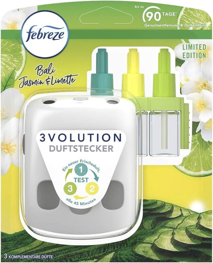 Febreze Luchtverfrisser Geurstok Navulling Bali Jasmijn, 20 ml