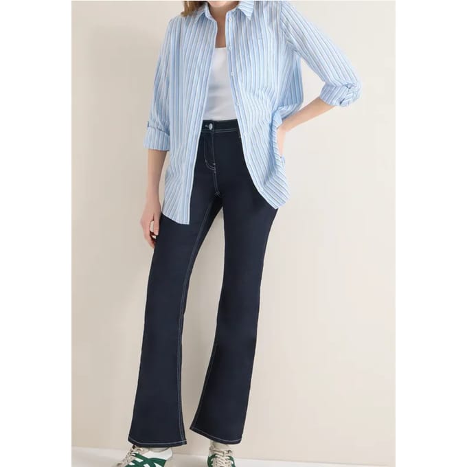 Blouse in lange stijl