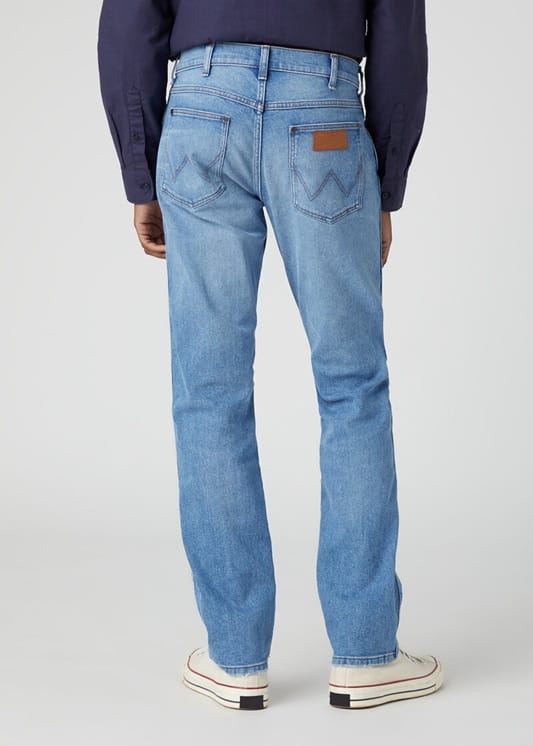 WRANGLER GREENSBORO COOL TWIST REGULAR STRAIGHT JEANS-HEREN