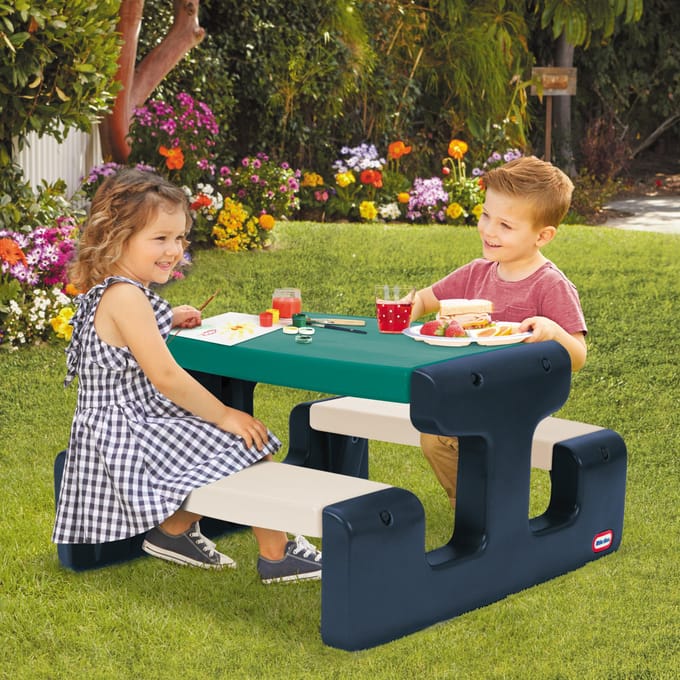 Little Tikes Junior Jungle Evergreen Picknicktafel - Speeltafel